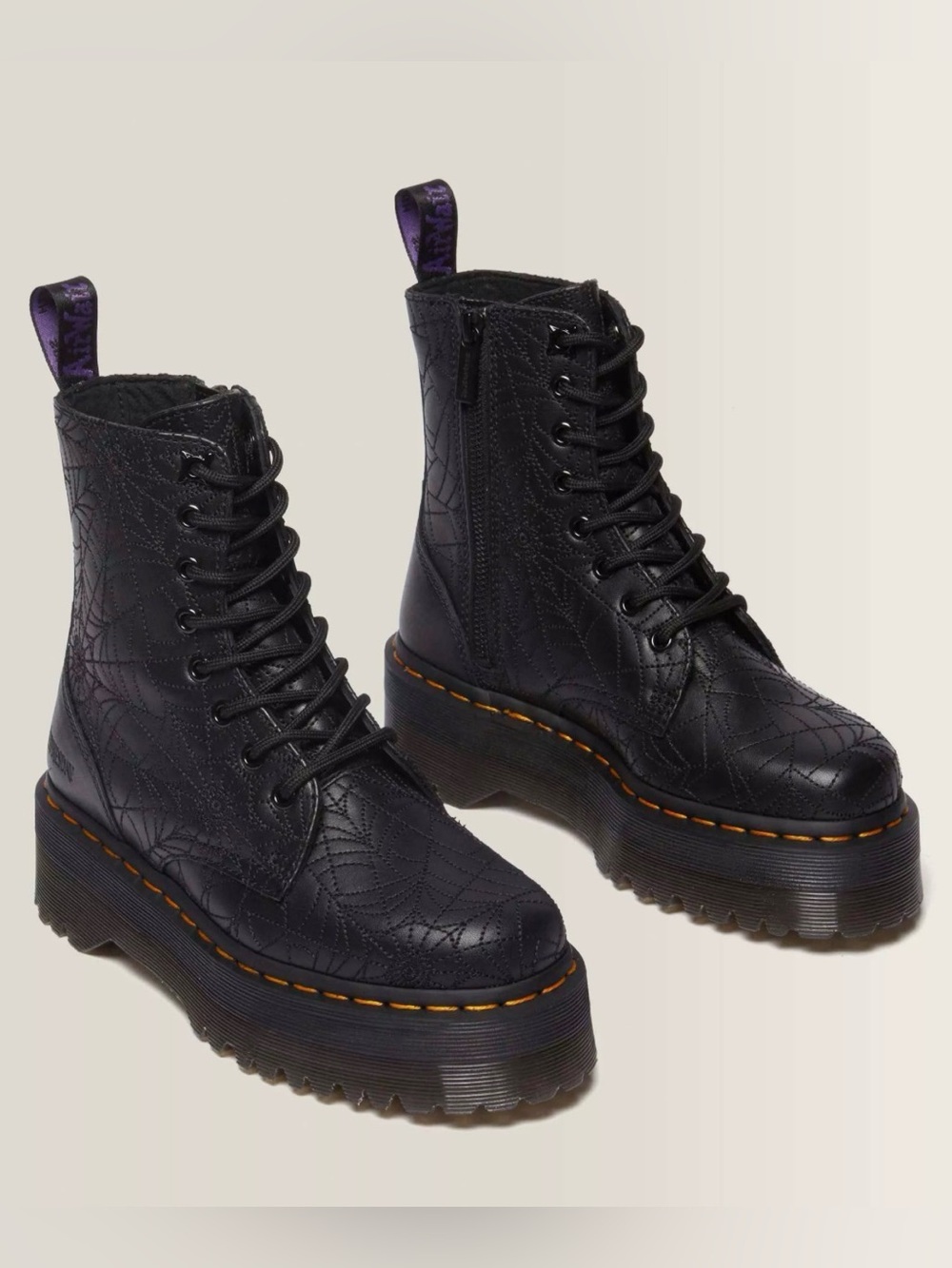 DR. MARTENS
Wednesday X Jadon Stained-Glass Window Boot